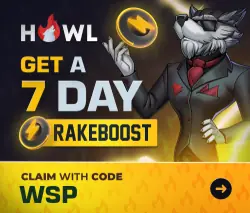 Howl promo: 7 day rakeboost
