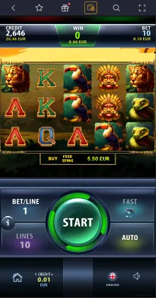 Rolling Slots Casino Kong of the Jungle slot by Champion Studio with unknown RTP